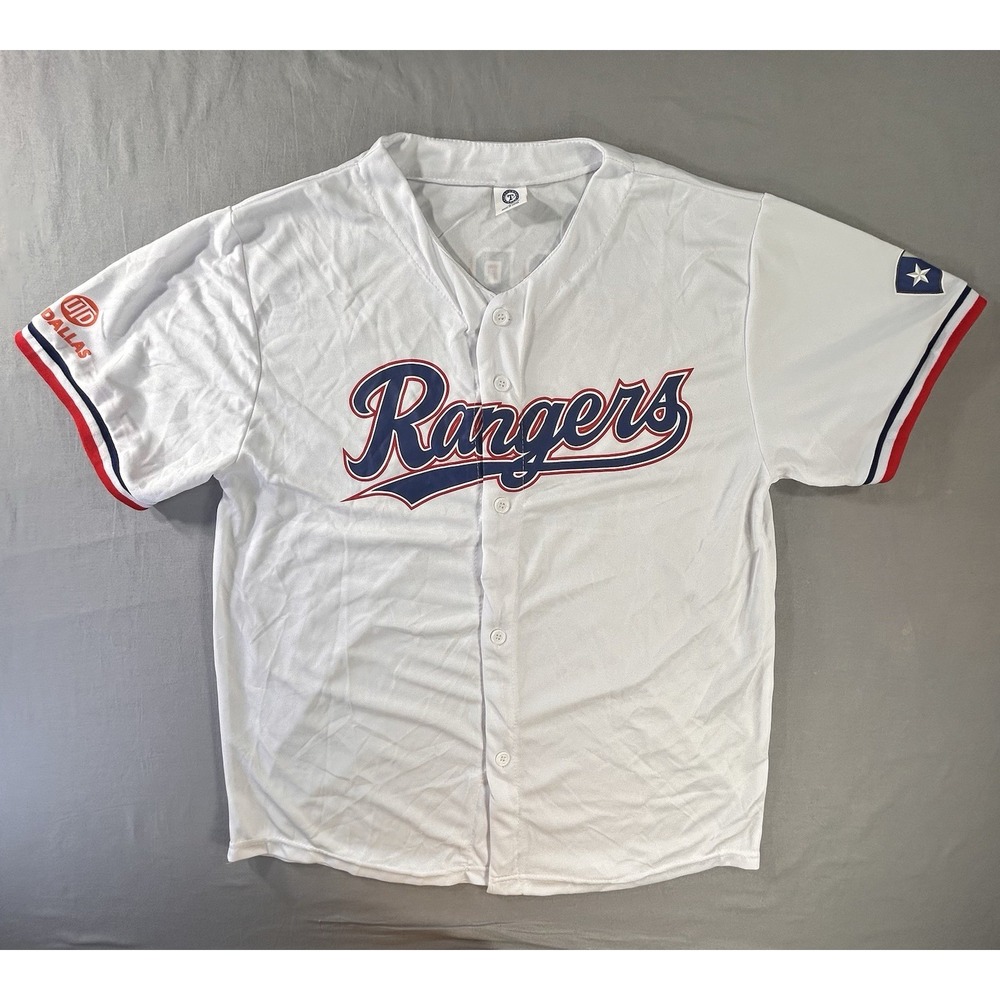 Texas Rangers deGrom #48 Promo Jersey Men's XL Baseball MLB Game Day Team Wear